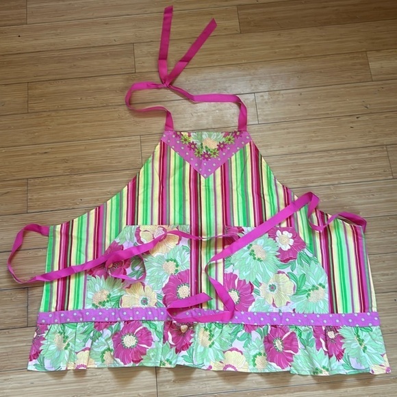 New Hand Made Vintage Inspired Apron Vintage Cottage Core Vibes - Picture 1 of 3